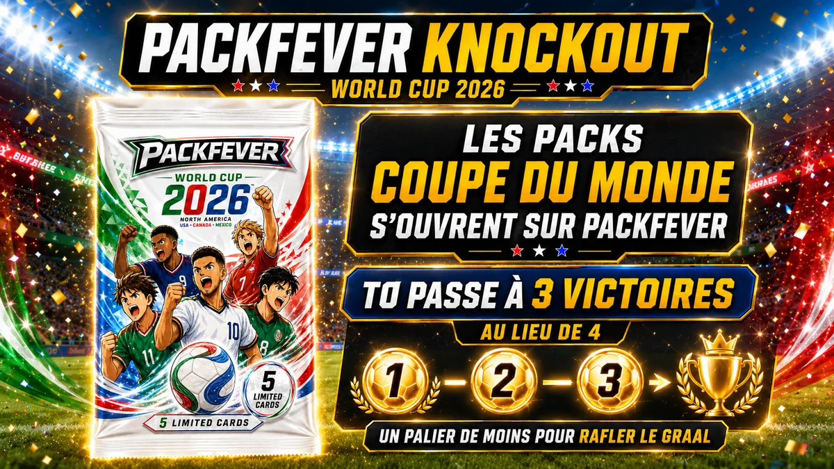 World Cup packs are opening on Packfever — T0 now drops to 3 wins